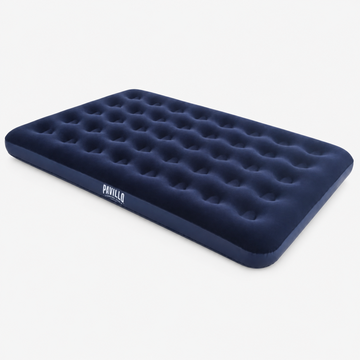 Double Self-Inflating Air Bed – Blue